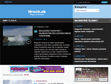 Tablet Screenshot of hroch.sk
